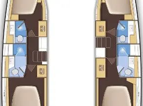 YachtCharter in Saint-Raphaël - Lagoon Lagoon 42 auf SamBoat