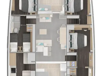 Katamaran mieten in Portisco - Lagoon Lagoon 60