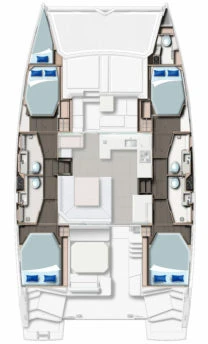 Katamaran mieten in Toulon - Leopard Catamarans / Robertson & Caine Leopard 45
