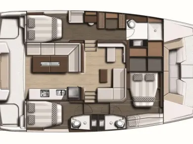 YachtCharter in Parham Town - Bali Bali Catspace Voile auf SamBoat