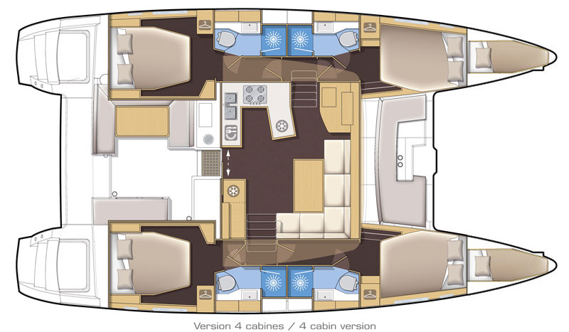 Bootsverleih Lagoon Lagoon 450 Parham Town Samboat