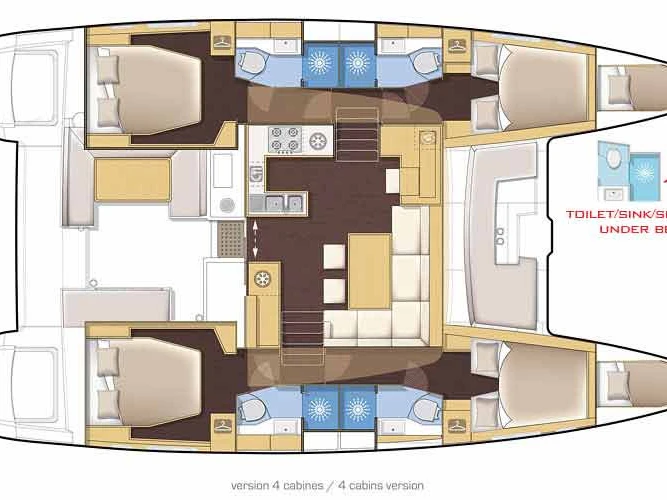 Katamaran mit oder ohne Skipper Lagoon mieten in Parham Town