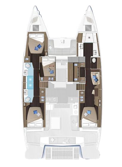 YachtCharter in Pula - Lagoon Lagoon 51 auf SamBoat