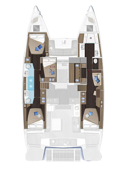 YachtCharter in Pula - Lagoon Lagoon 51 auf SamBoat