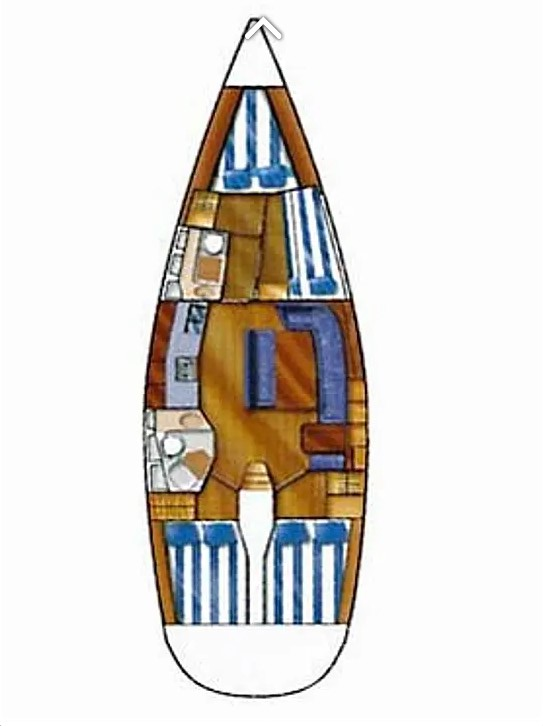 Vermietung Segelboot Dufour mit Führerschein