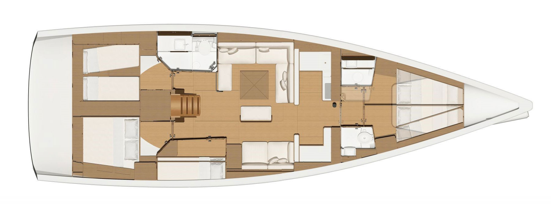 Boot mieten La Seyne-sur-Mer günstig Dufour 520 Grand Large