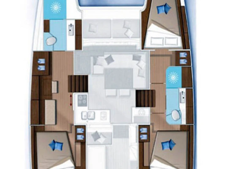 Ein Lagoon Lagoon 40 mieten in Road Town