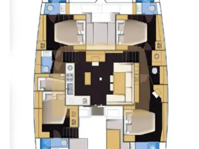 Vermietung Katamaran Lagoon mit Führerschein