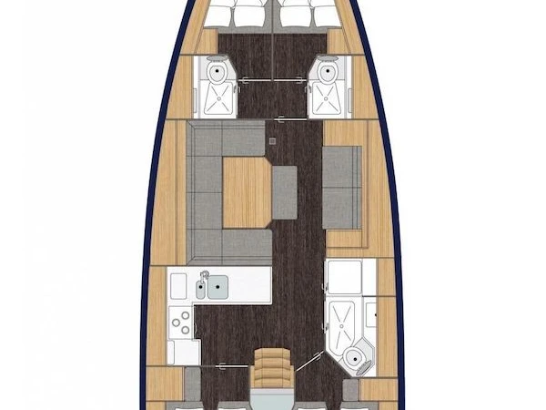 Bootsverleih Bavaria Bavaria C45 Seget Donji Samboat