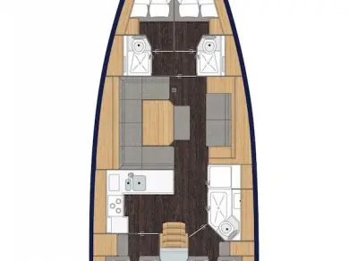 Bootsverleih Bavaria Bavaria C45 Seget Donji Samboat