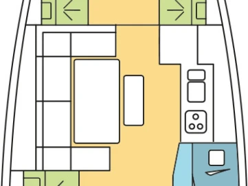 Vermietung Segelboot Dufour mit Führerschein