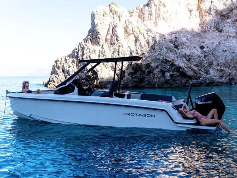 Motorboot mieten in Zakynthos - Protagon Space 25