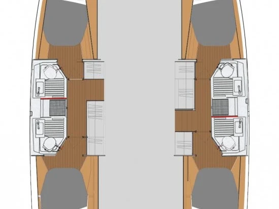 Fountaine Pajot Astrea 42 mieten Murter-Kornati