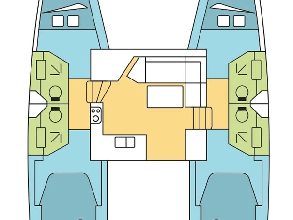 Katamaran mieten in Trogir - Fountaine Pajot Isla 40