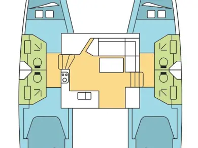 Katamaran mieten in Trogir - Fountaine Pajot Isla 40