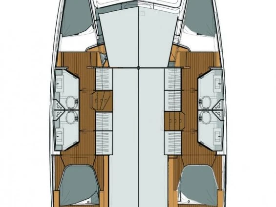 Bootsverleih Fountaine Pajot Lucia 40 Murter-Kornati Samboat