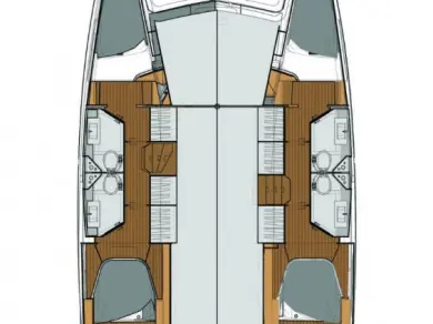 Bootsverleih Fountaine Pajot Lucia 40 Murter-Kornati Samboat