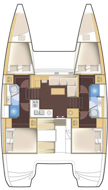 Bootsverleih Lagoon Lagoon 39 Šibenik Samboat