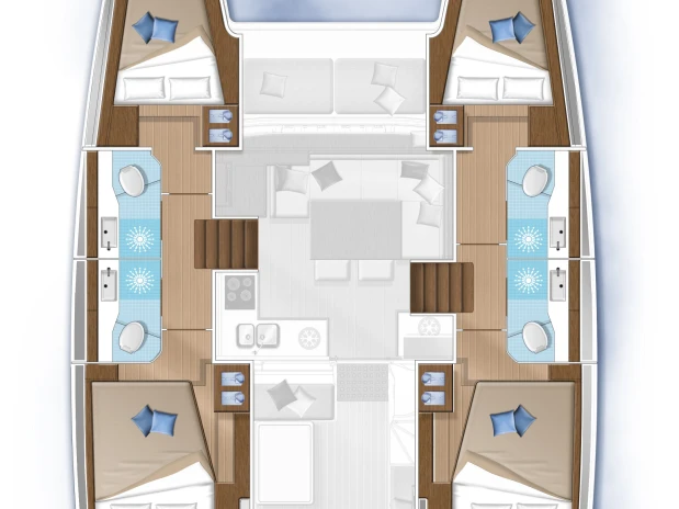 Boot mieten Šibenik günstig Lagoon 40