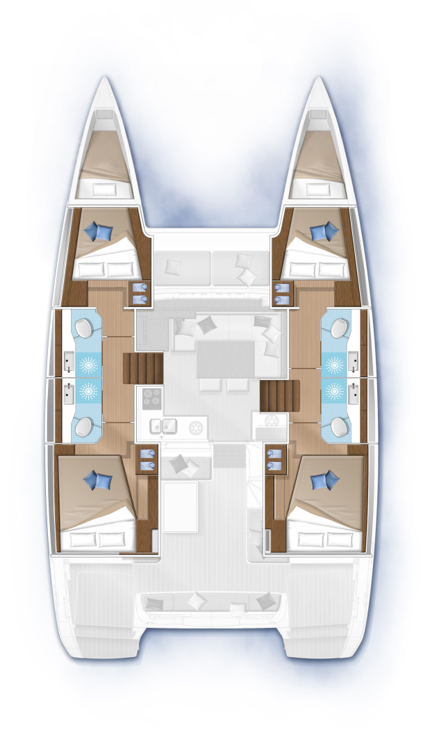 Boot mieten Šibenik günstig Lagoon 40