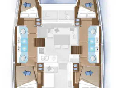 Boot mieten Šibenik günstig Lagoon 40