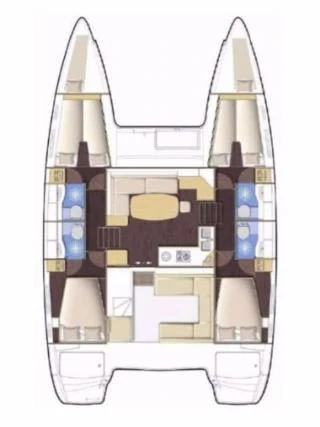 Katamaran mieten in Trogir - Lagoon Lagoon 400