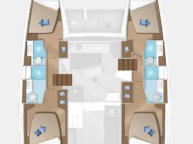 YachtCharter in Tropea - Lagoon Lagoon 42 auf SamBoat