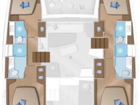 Ein Lagoon Lagoon 42 mieten in Trogir