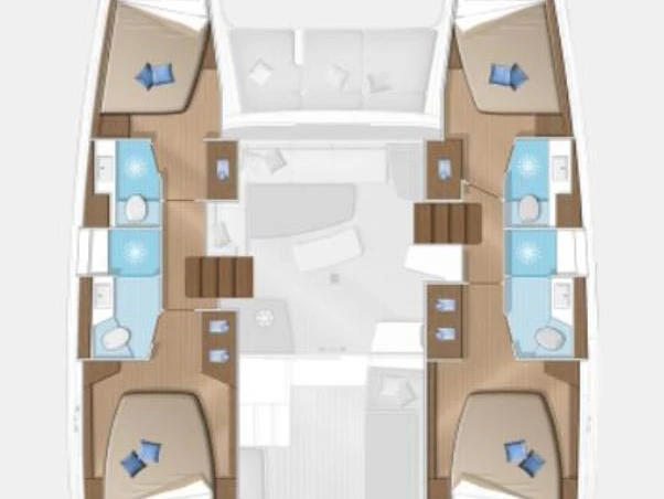 Vermietung Katamaran Lagoon mit Führerschein