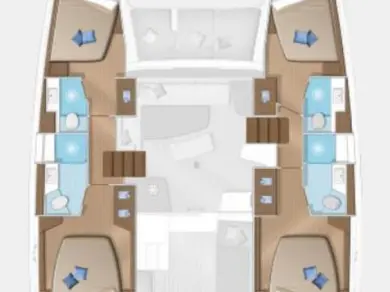 Boot mieten Göcek günstig Lagoon 42