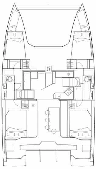 Bootsverleih Nautitech Nautitech 40 Tropea Samboat