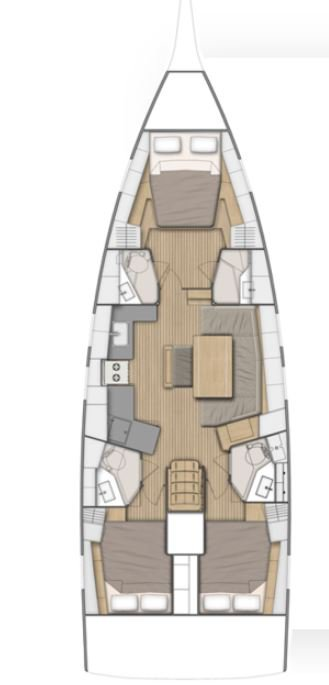 Segelboot mit oder ohne Skipper Bénéteau mieten in Golfo Aranci