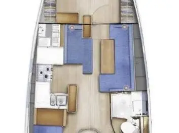 Jeanneau Sun Odyssey 410 mieten Murter-Kornati