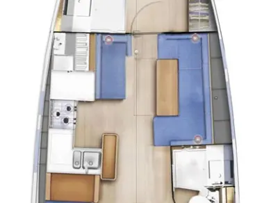 Boot mieten Pula günstig Sun Odyssey 410