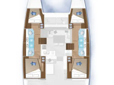 Katamaran mieten in Trogir - Lagoon Lagoon 40