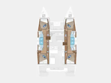 Boot mieten Bas du Fort günstig Lagoon 46