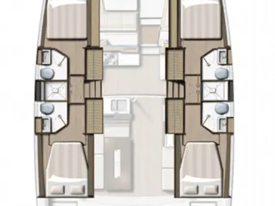 Vermietung Katamaran Bali mit Führerschein