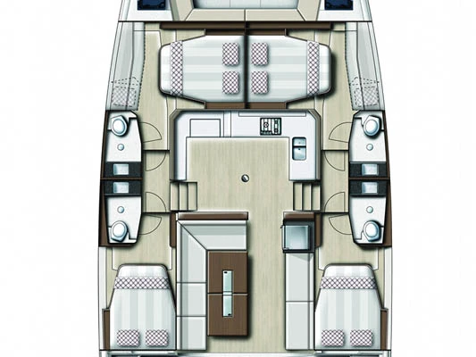 Ein Bali Bali Catspace Voile mieten in Eden Island