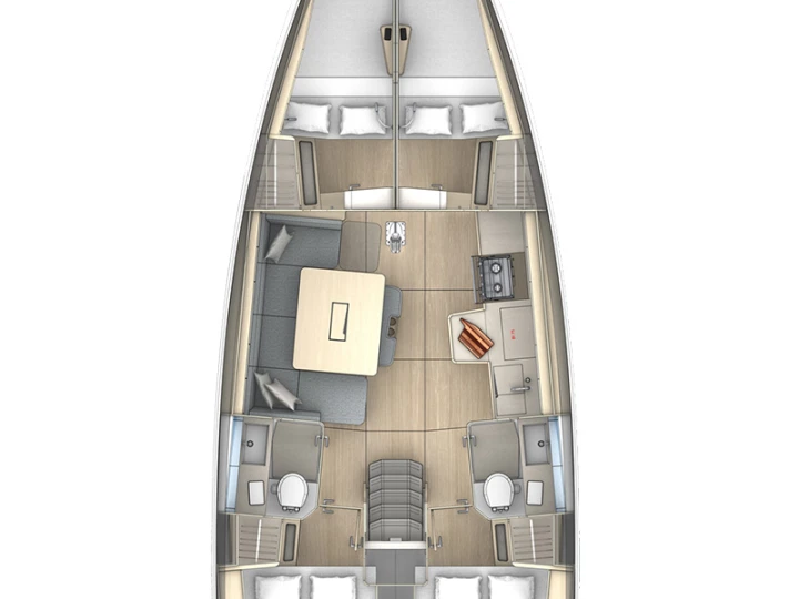 Boot mieten Seget Donji günstig Dufour 41
