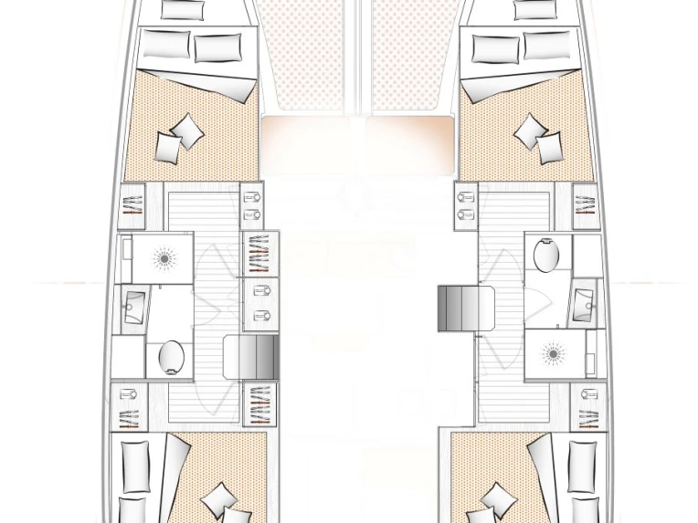 Katamaran mit oder ohne Skipper Excess mieten in Seget Donji