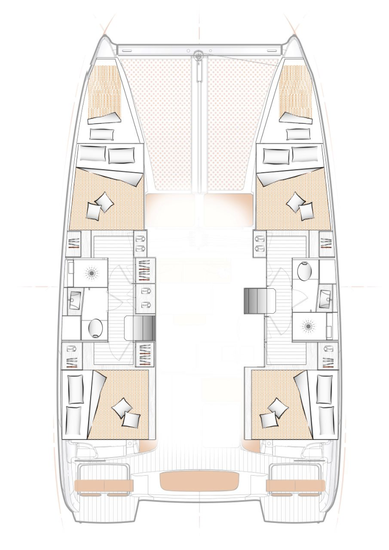 Katamaran mit oder ohne Skipper Excess mieten in Seget Donji