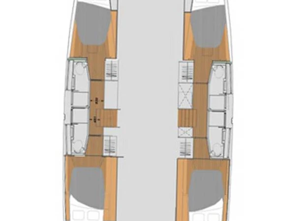 Katamaran mieten in Road Town - Fountaine Pajot Elba 45