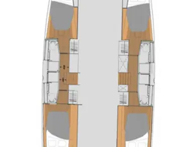 Katamaran mieten in Road Town - Fountaine Pajot Elba 45