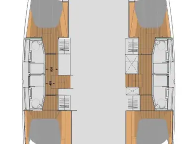 Vermietung Katamaran Fountaine Pajot mit Führerschein