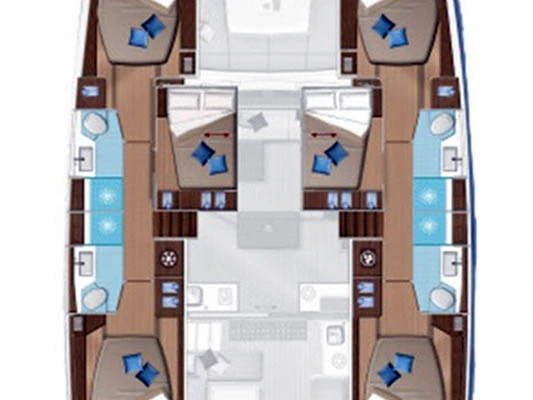 Katamaran mit oder ohne Skipper Lagoon mieten in Seget Donji