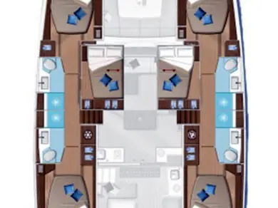 Katamaran mit oder ohne Skipper Lagoon mieten in Seget Donji