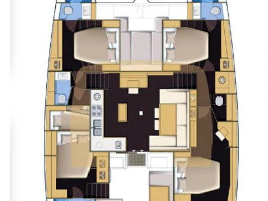 YachtCharter in Eden Island - Lagoon Lagoon 52 F auf SamBoat