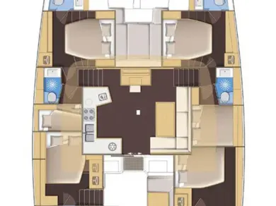 Boot mieten Palma de Mallorca günstig Lagoon 52 F