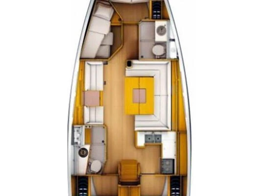 Vermietung Segelboot Jeanneau mit Führerschein