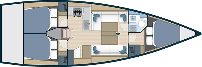 More Boats More 40 mieten Biograd na Moru